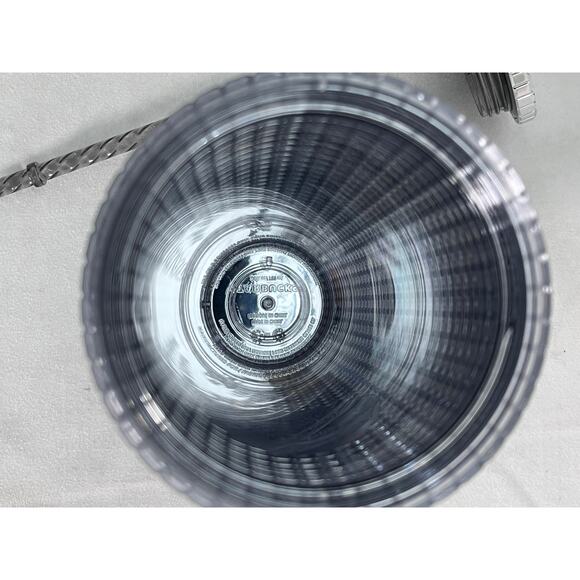 NWT❗️Starbucks 2023 Silver Chrome Grid Cold Beverage Tumbler‎ 24 Oz - Picture 4 of 4